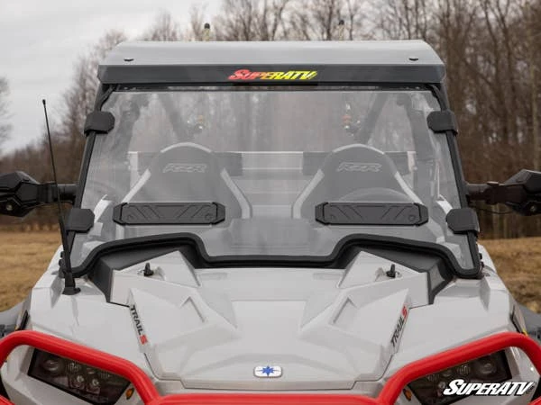 SuperATV Polaris RZR Trail S 900 Vented Full Windshield - Image 3