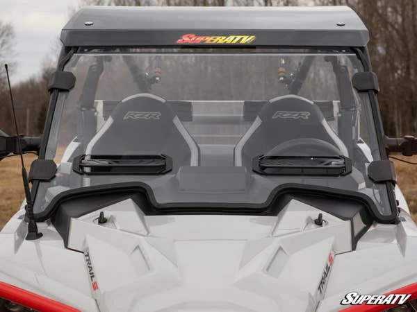 SuperATV Polaris RZR Trail S 900 Vented Full Windshield - Image 6