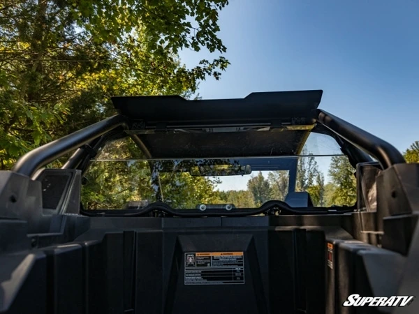 SuperATV Polaris RZR Pro XP Rear Windshield - Image 5