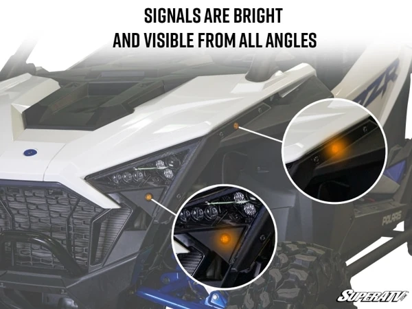 SuperATV Polaris RZR Pro XP Plug & Play Turn Signal Kit - Image 3
