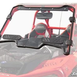 SuperATV Polaris RZR Turbo S Vented Full Windshield