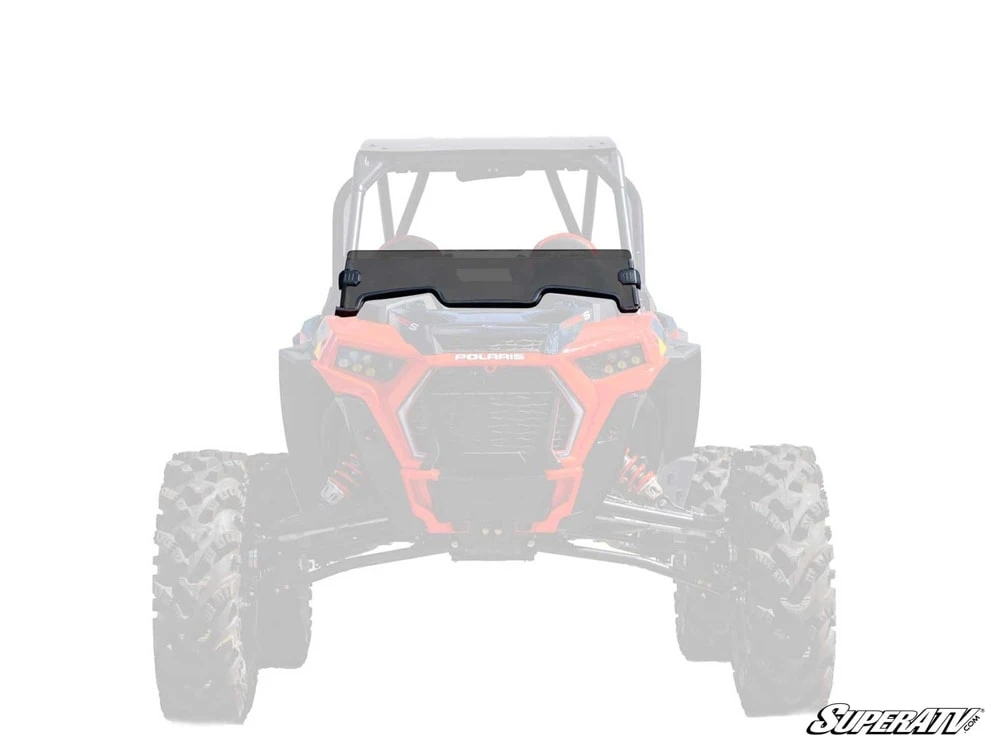 SuperATV Polaris RZR Turbo S Half Windshield - Image 2