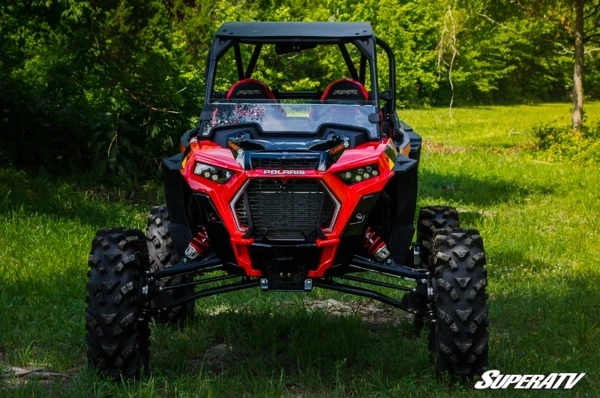 SuperATV Polaris RZR Turbo S Half Windshield - Image 6