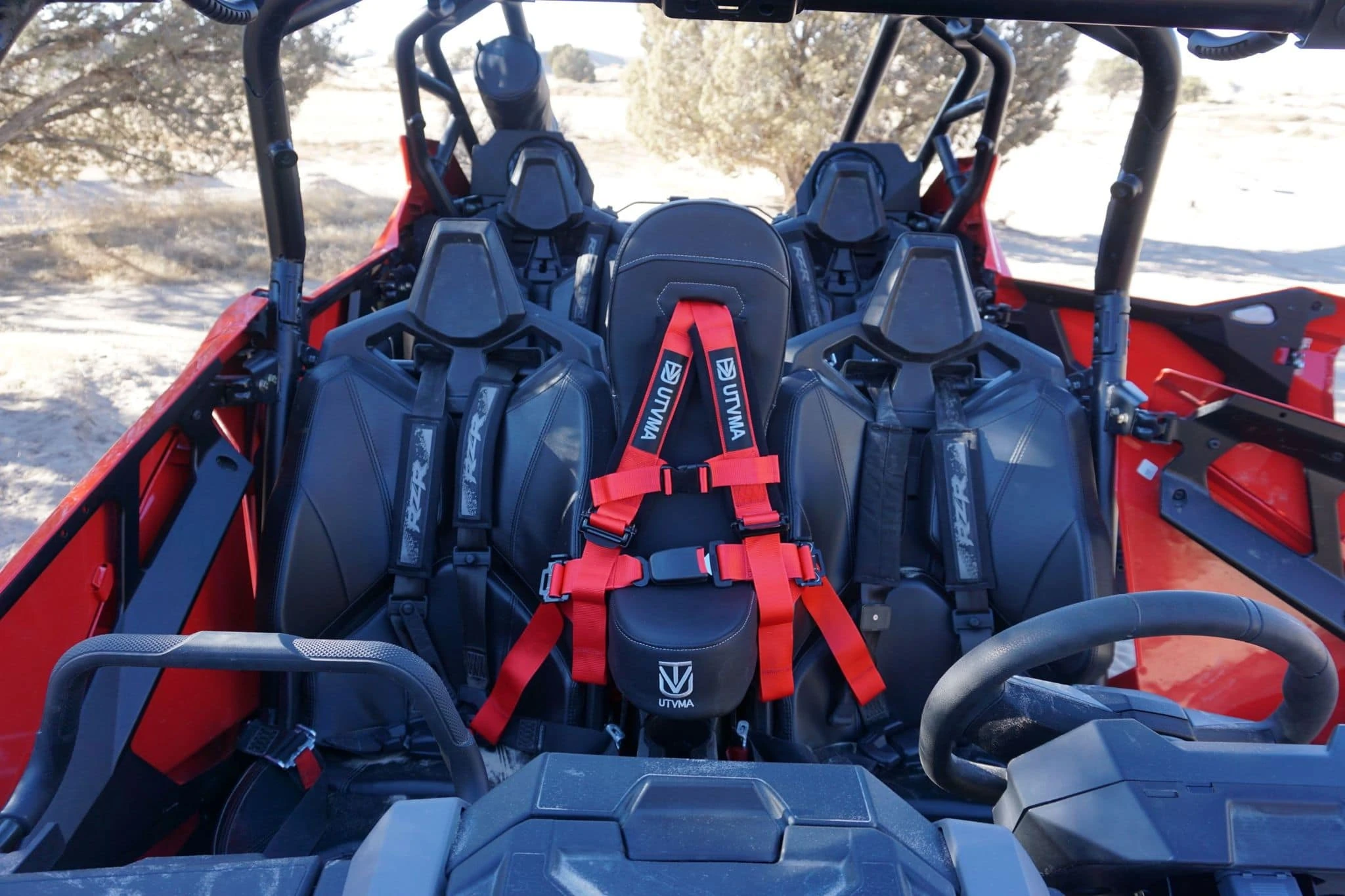 UTV Mountain Accessories UTVMA Polaris Pro XP 4/Pro R/Turbo R Front Bump Seat