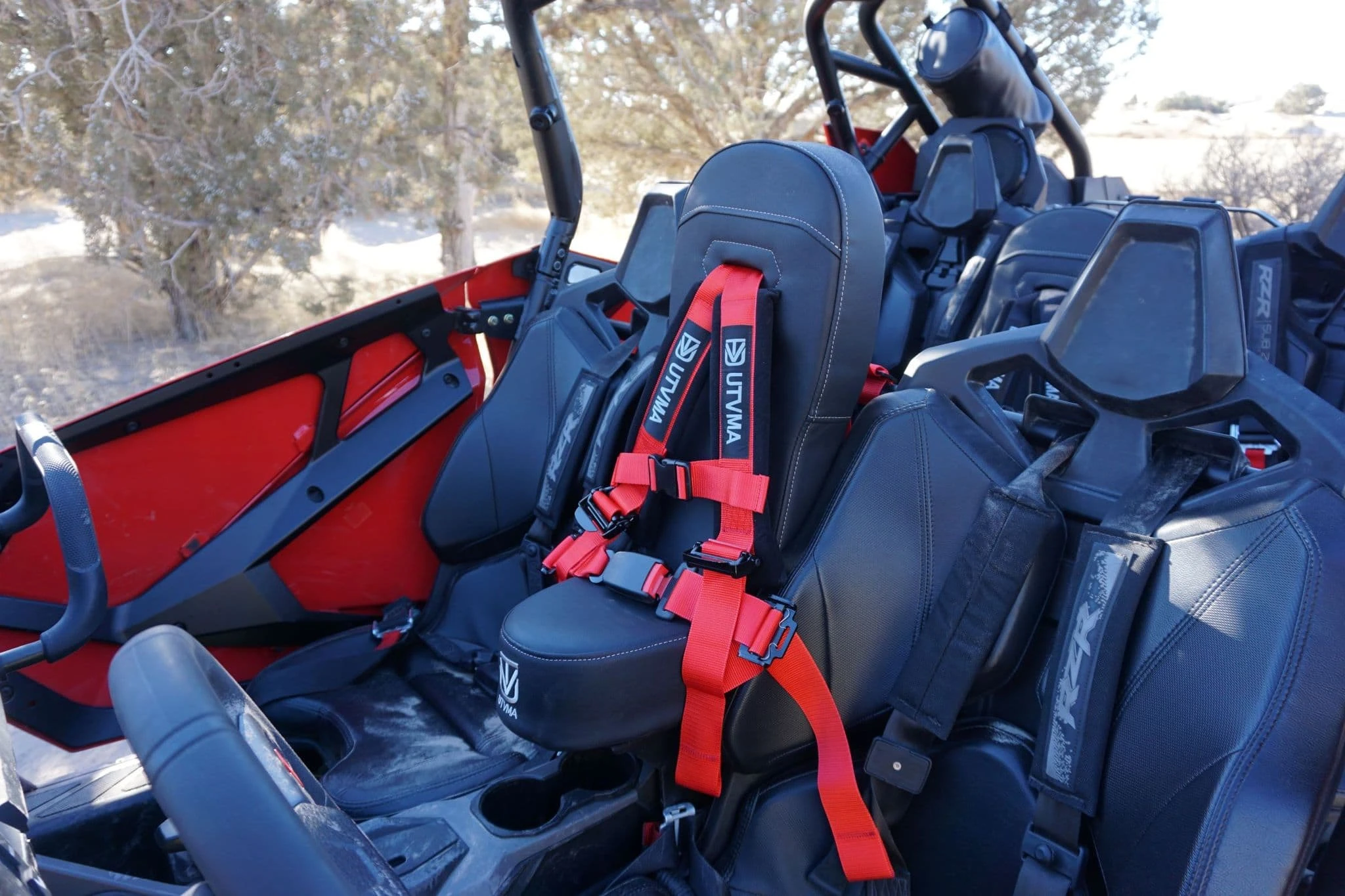 UTV Mountain Accessories UTVMA Polaris Pro XP 4/Pro R/Turbo R Front Bump Seat - Image 3