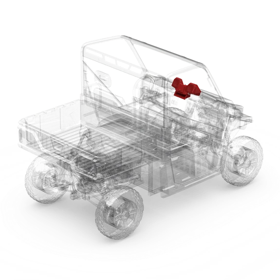 Rockford Fosgate® Rockford Fosgate All-In-One Dash Housing Stage 1 Audio System – Polaris Ranger - Image 3