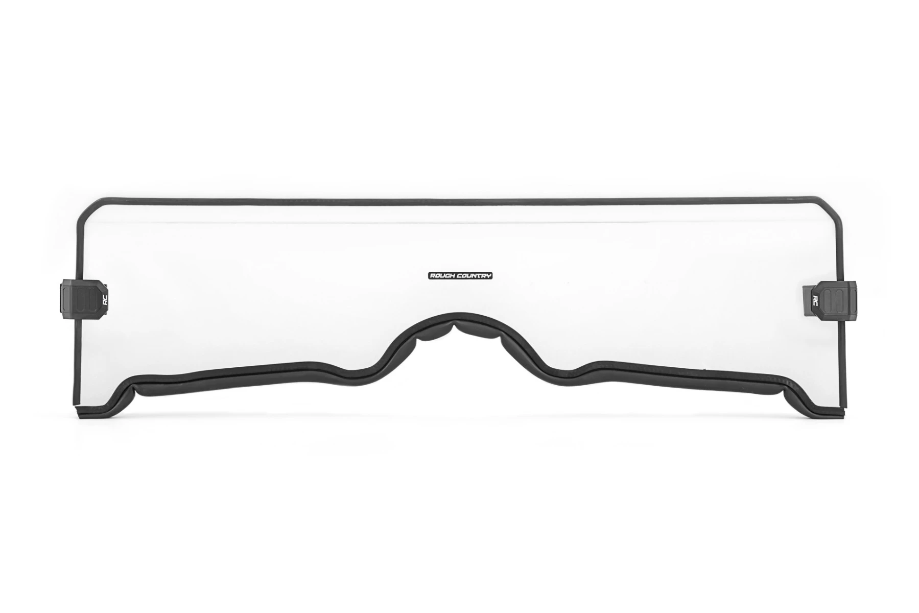 Rough Country '06-'08 Yamaha Rhino 450/'04-'07 Rhino 660 Scratch Resistant Half Windshield