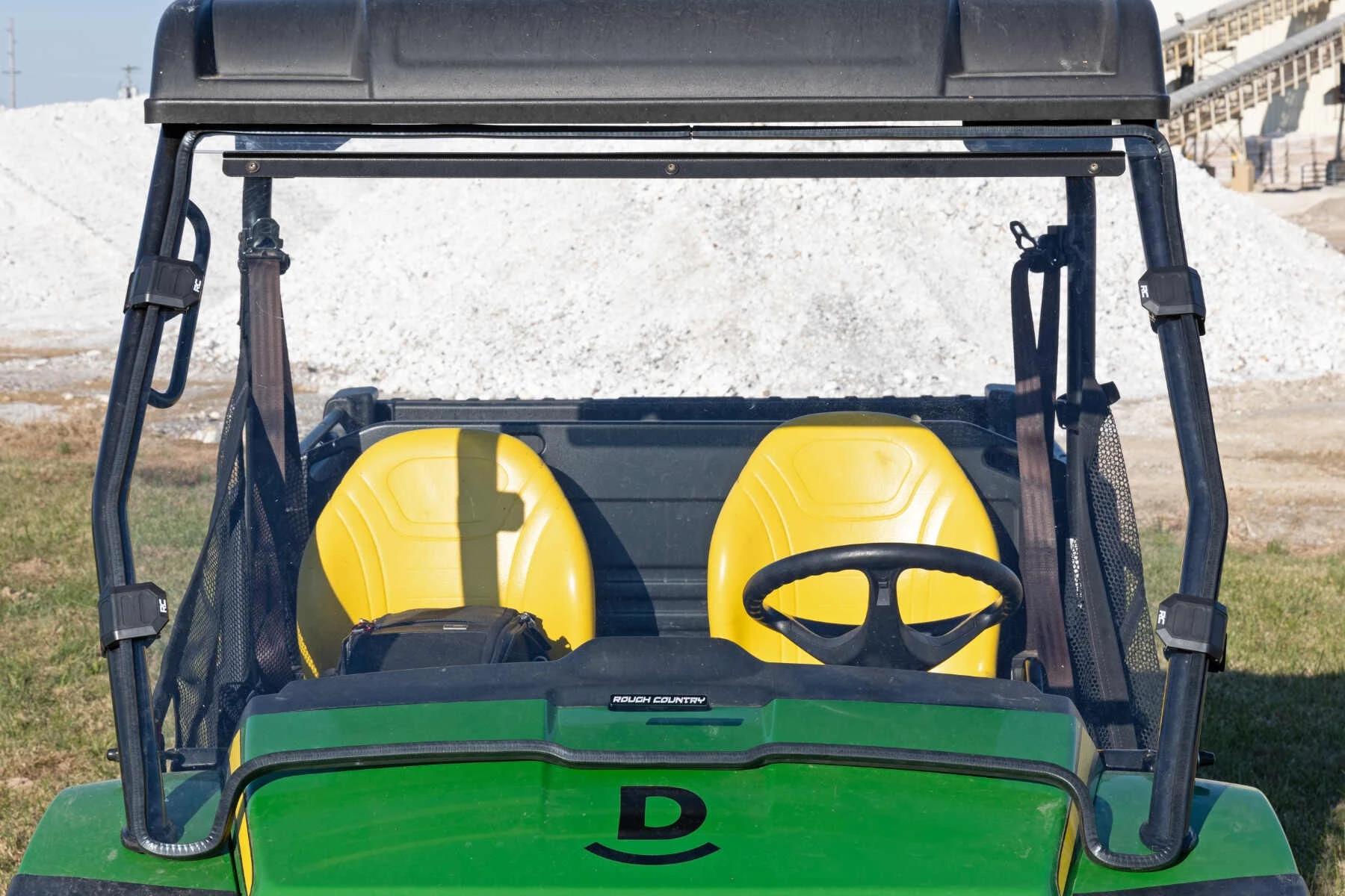 Rough Country '12-'20 John Deere Gator Scratch Resistant Full Windshield - Image 3