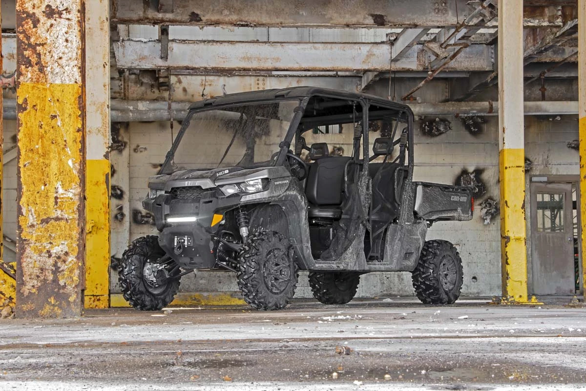 Rough Country '16-'22 Can-Am Defender 12" Single Row LED Light Kit - Image 2