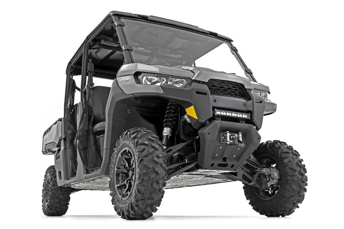 Rough Country '16-'22 Can-Am Defender 12" Single Row LED Light Kit - Image 5