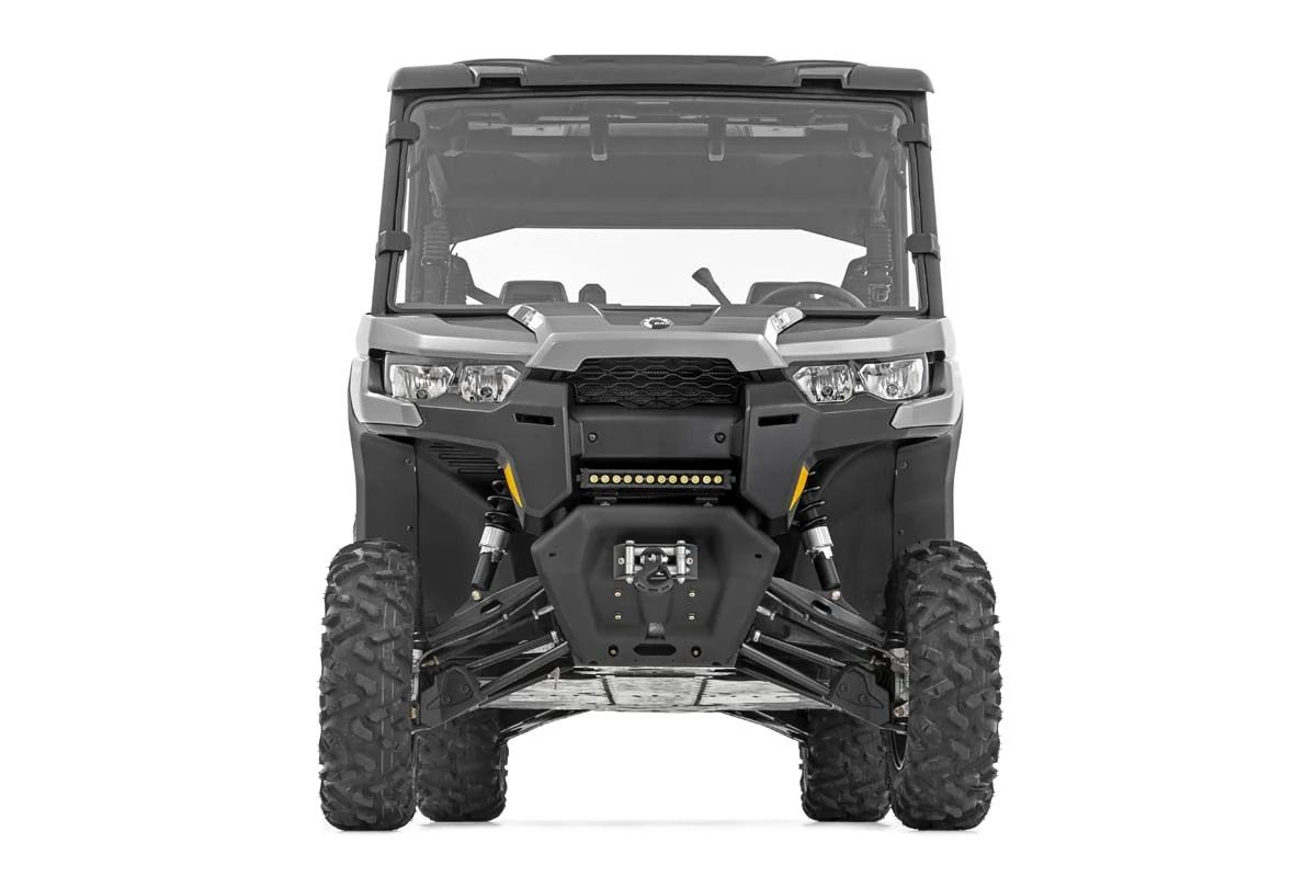 Rough Country '16-'22 Can-Am Defender 12" Single Row LED Light Kit - Image 7
