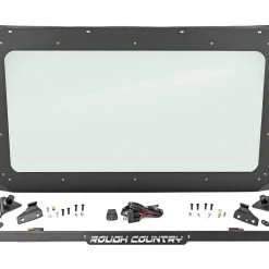 Rough Country '16-'22 Can-Am Defender Power Flip Glass Windshield