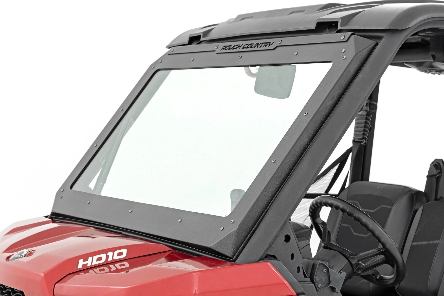 Rough Country '16-'22 Can-Am Defender Power Flip Glass Windshield - Image 3