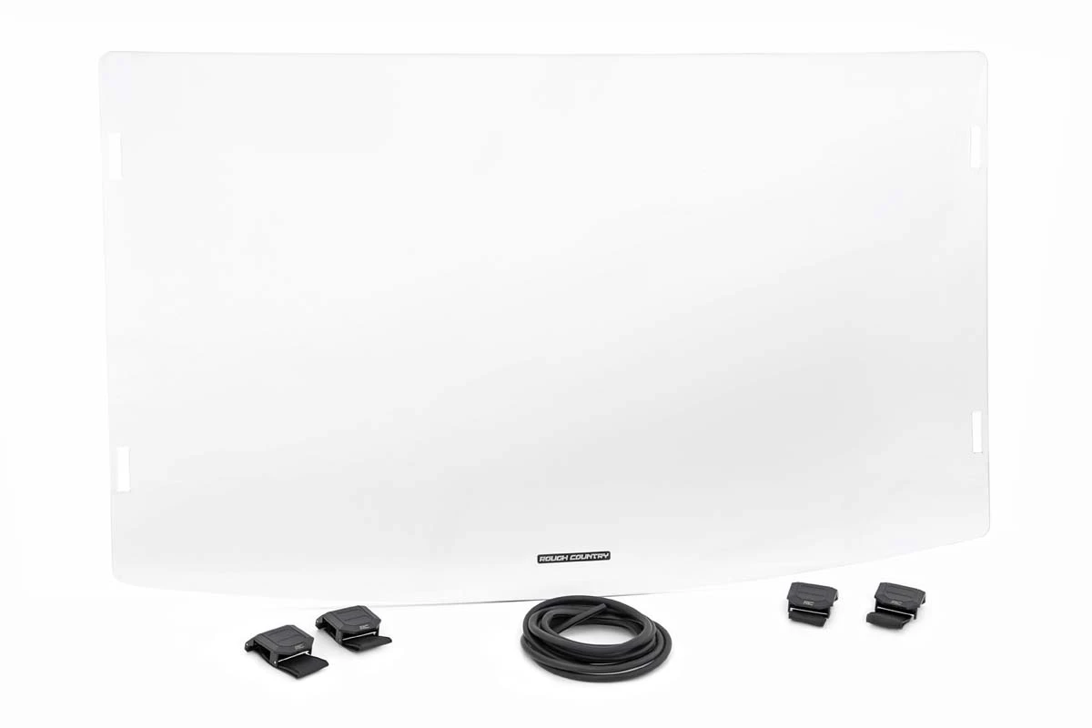 Rough Country '17-'23 Polaris Ranger XP 1000/XP 1000 Crew Full Windshield