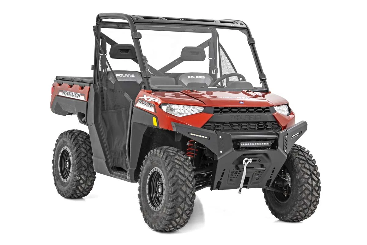 Rough Country '17-'23 Polaris Ranger XP 1000/XP 1000 Crew Full Windshield - Image 2