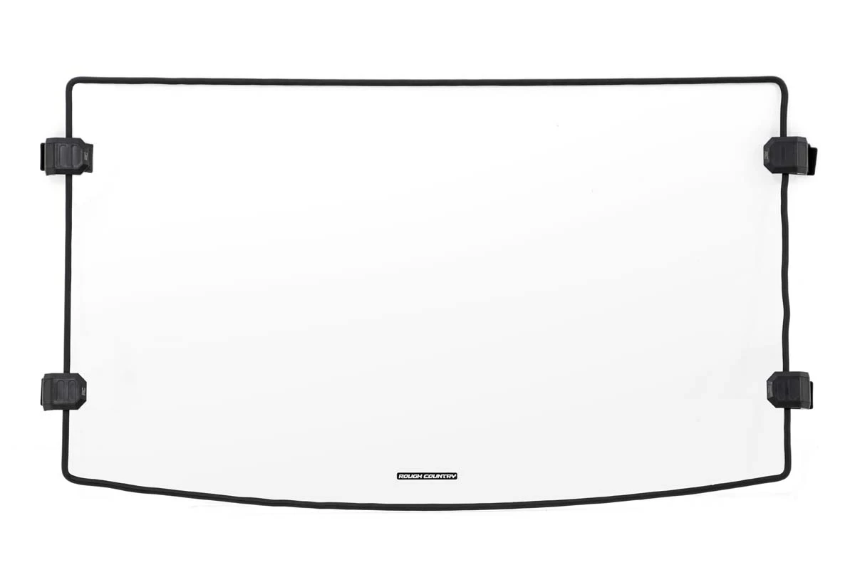 Rough Country '17-'23 Polaris Ranger XP 1000/XP 1000 Crew Full Windshield - Image 5