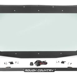 Rough Country '17-'22 Polaris Ranger XP1000/1000 4WD Power Flip Glass Windshield