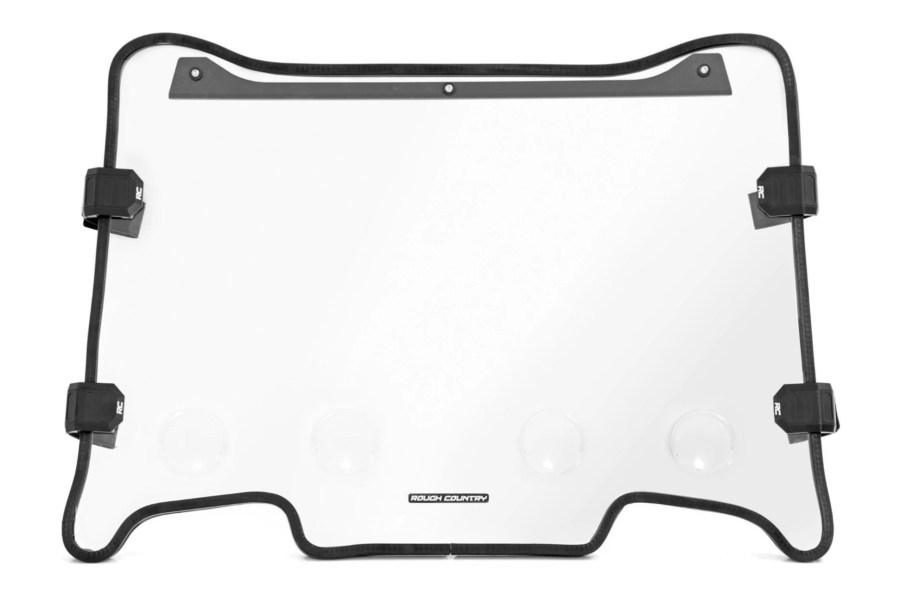 Rough Country '19-'21 Polaris RZR Turbo S Scratch Resistant Vented Full Windshield