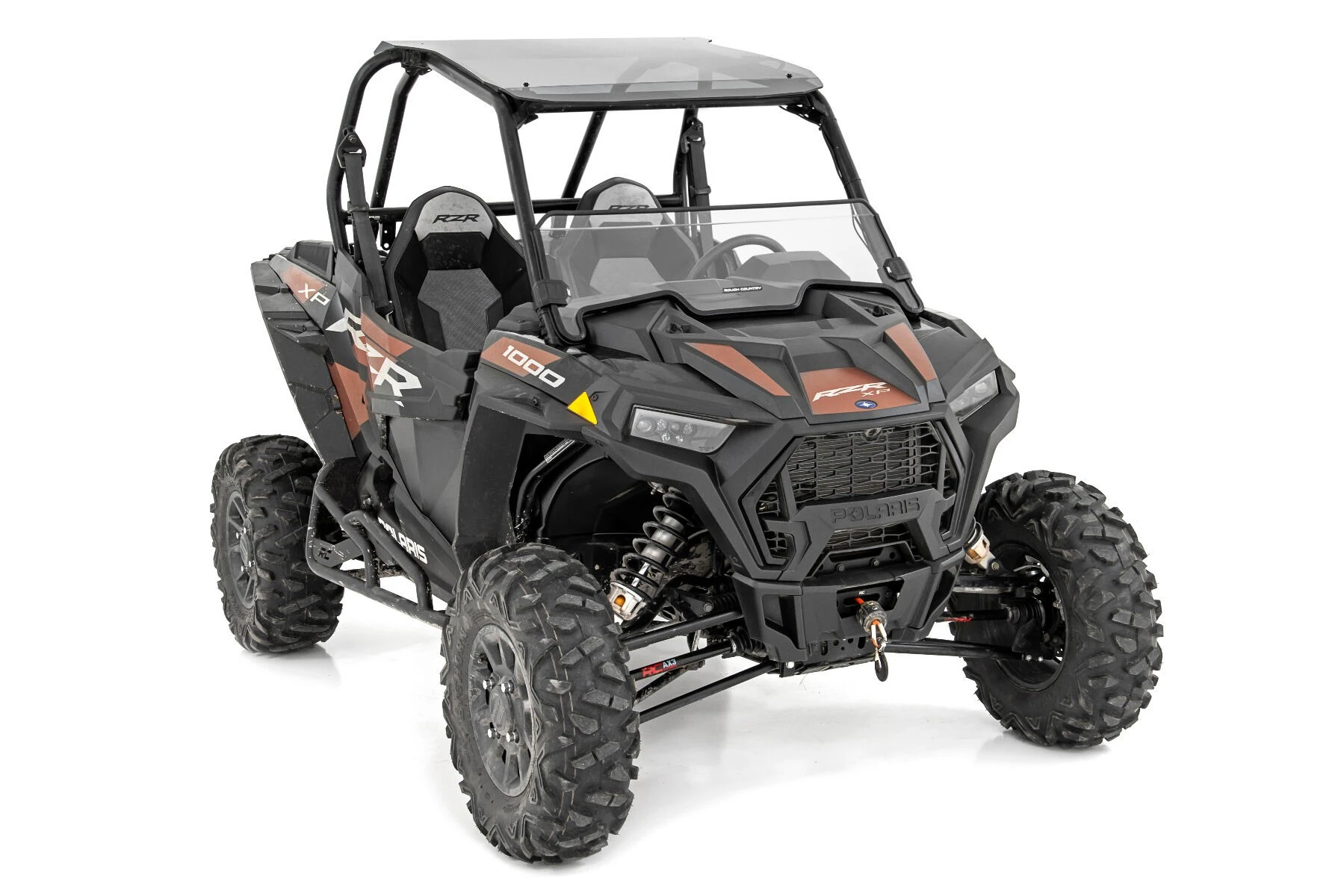 Rough Country '19-'22 Polaris RZR XP 1000/RZR XP 4 1000 Scratch Resistant Half Windshield - Image 3