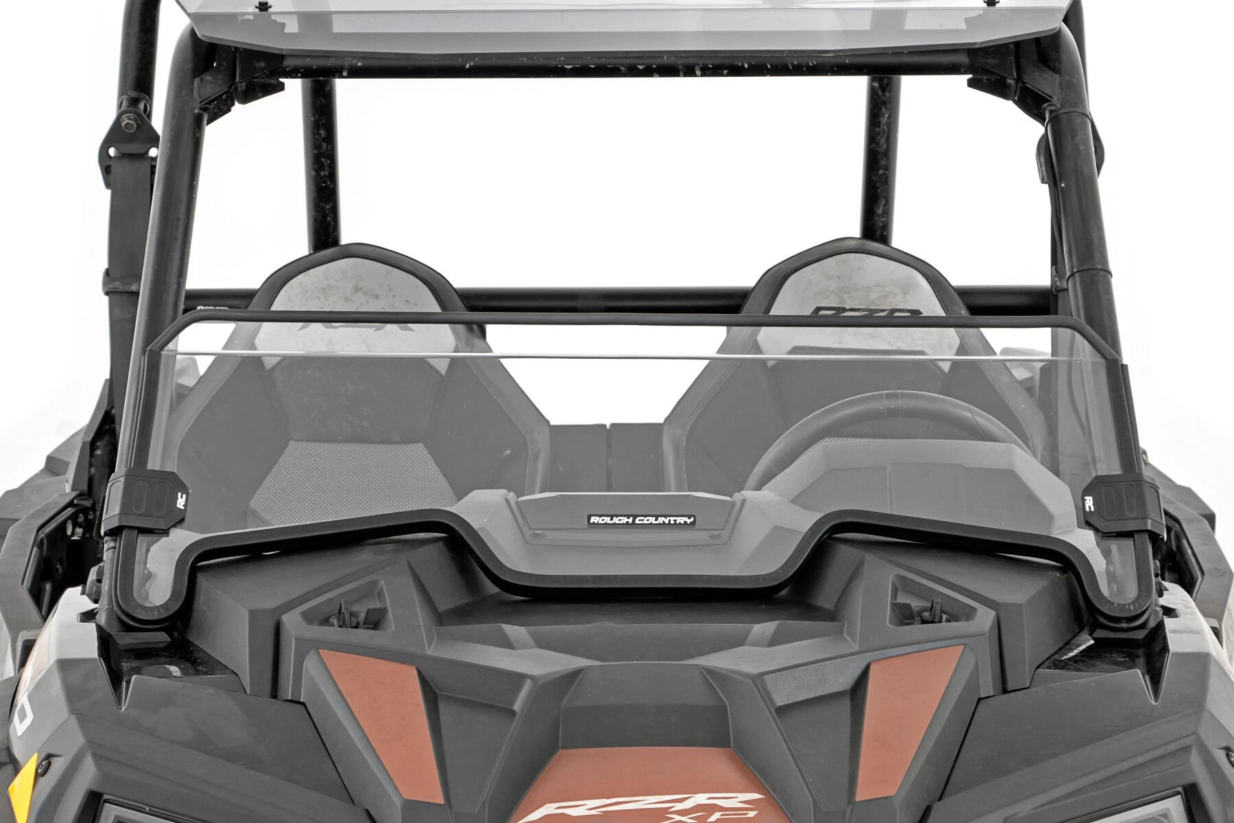 Rough Country '19-'22 Polaris RZR XP 1000/RZR XP 4 1000 Scratch Resistant Half Windshield - Image 5