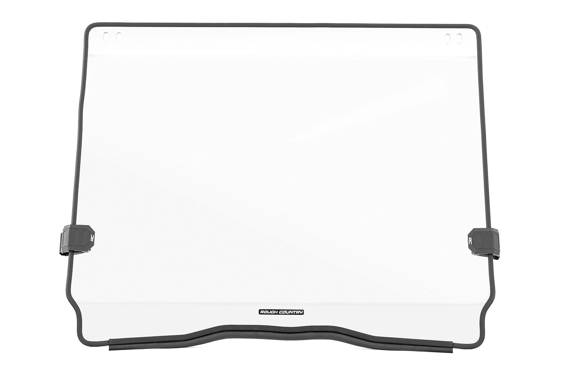 Rough Country '20-'22 Polaris RZR Pro XP Scratch Resistant Full Windshield - Image 3