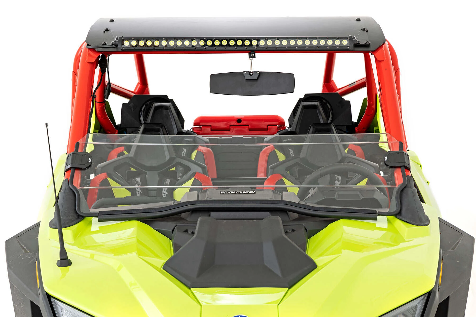 Rough Country '20-'22 Polaris RZR Pro XP/RZR Pro XP 4 Scratch Resistant Half Windshield - Image 4