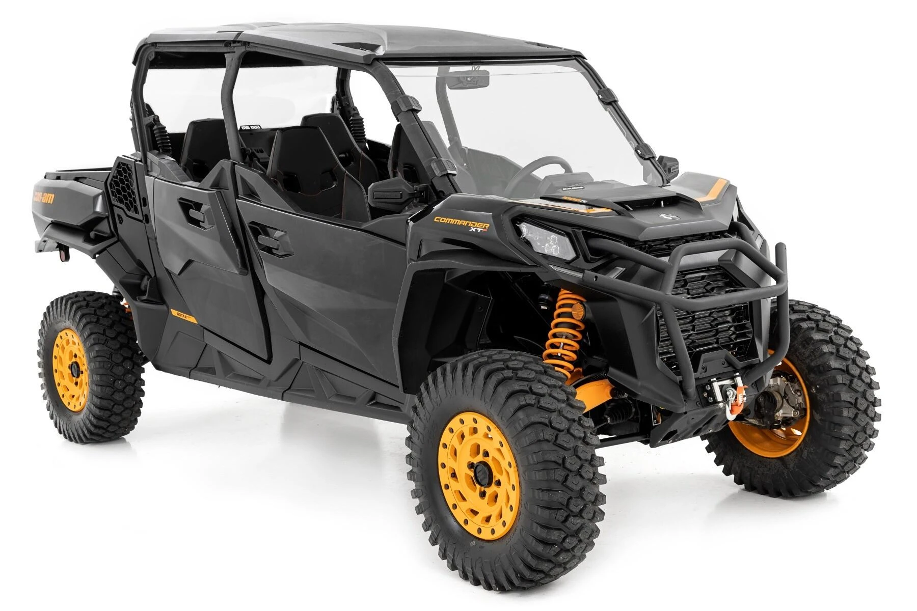 Rough Country '21-'22 Can-Am Commander XT Scratch Resistant Full Windshield - Image 5
