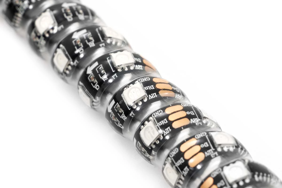 Rough Country Multi-Color LED Whip 4ft Long Pair Light Kit - Image 5