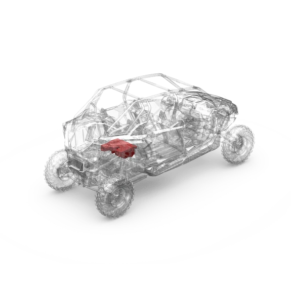 Rockford Fosgate® Rockford Fosgate 2019+ RZR Pro XP4 Rear Subwoofer Solution - Image 2