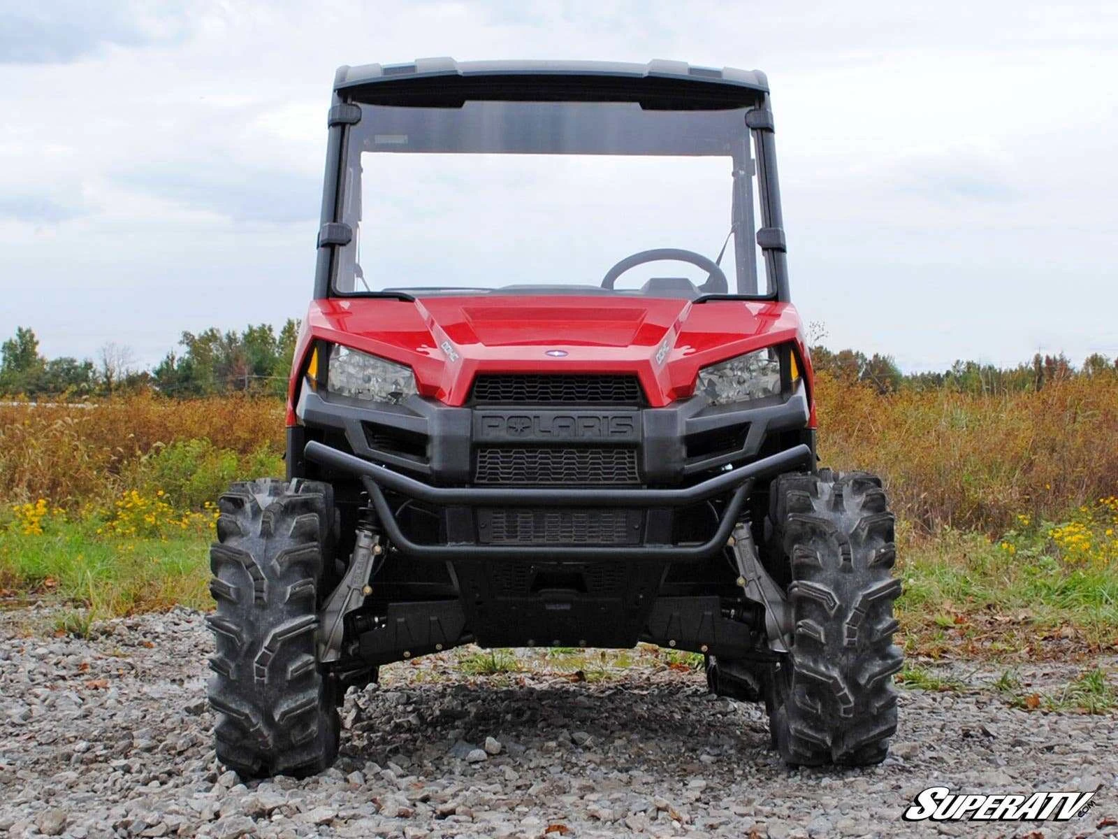 SuperATV Polaris Ranger Midsize Full Windshield - Image 2