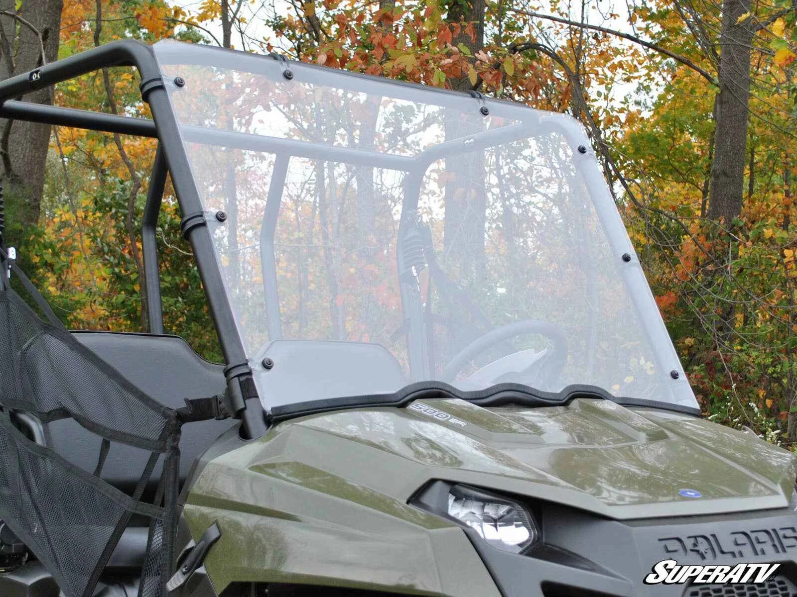 SuperATV Polaris Ranger Midsize Full Windshield - Image 6