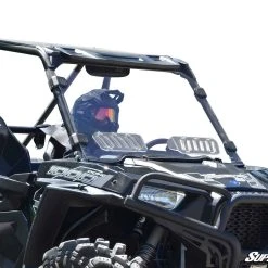 SuperATV Polaris RZR 900/1000/Turbo Scratch Resistant Vented Full Windshield
