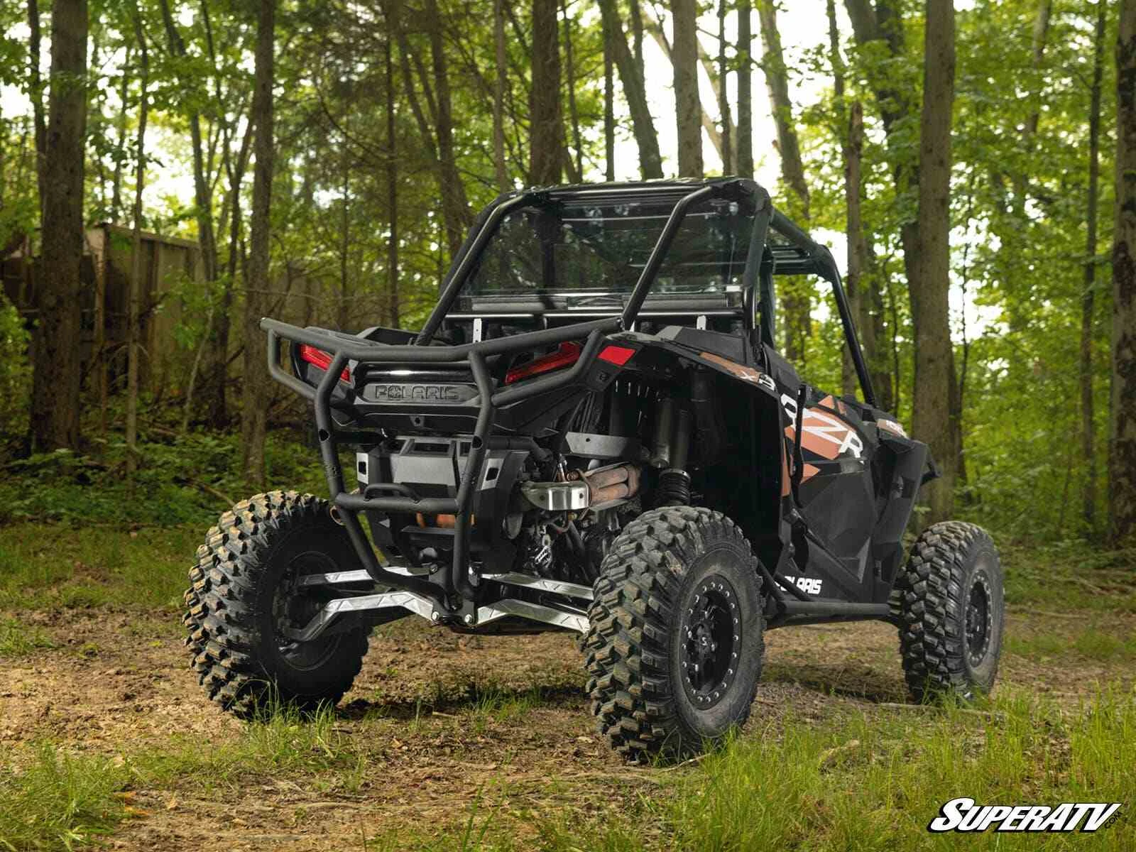SuperATV Polaris RZR XP 1000/XP Turbo Rear Windshield - Image 2