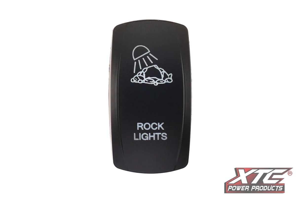 XTC Power Products XTC Rock Lights Contra V Rocker Switch Cover (Cover Only)
