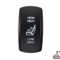 XTC Power Products XTC High/Low Heated Seat Contra V Rocker Switch Cover