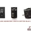 XTC Power Products XTC SPST Momentary Carling Switch With Blue Bottom LED