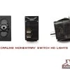 XTC Power Products XTC (ON)-OFF SPST Momentary Carling Rocker Switch With No Lights