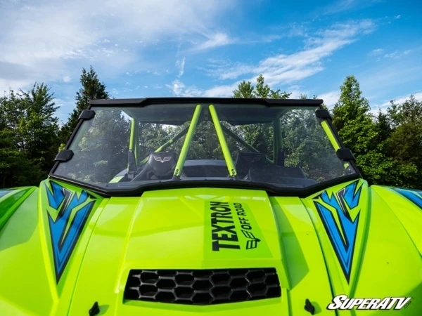 SuperATV Arctic Cat Wildcat XX Scratch-Resistant Full Windshield - Image 5