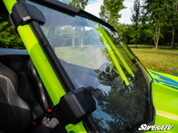 SuperATV Arctic Cat Wildcat XX Scratch-Resistant Full Windshield - Image 3
