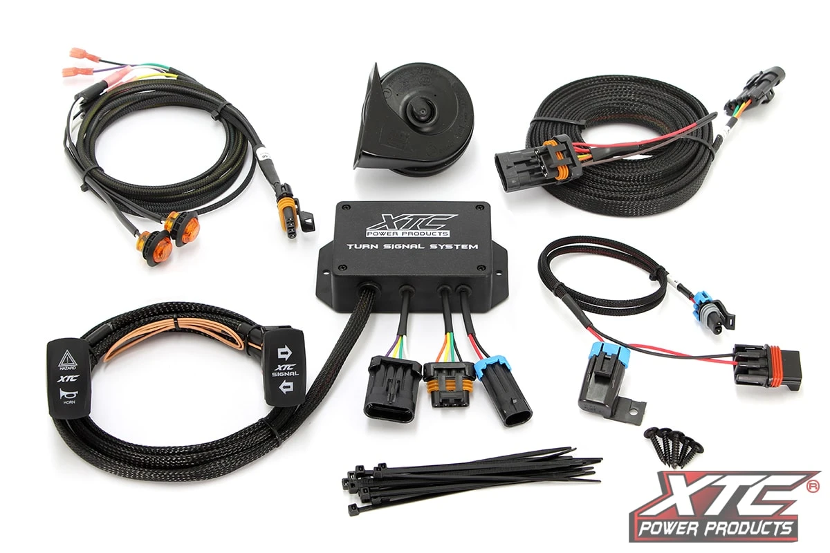 XTC Power Products XTC Polaris General 2019+ And Ranger XP 1000 2018+ Plug And Play Turn Signal System With Horn