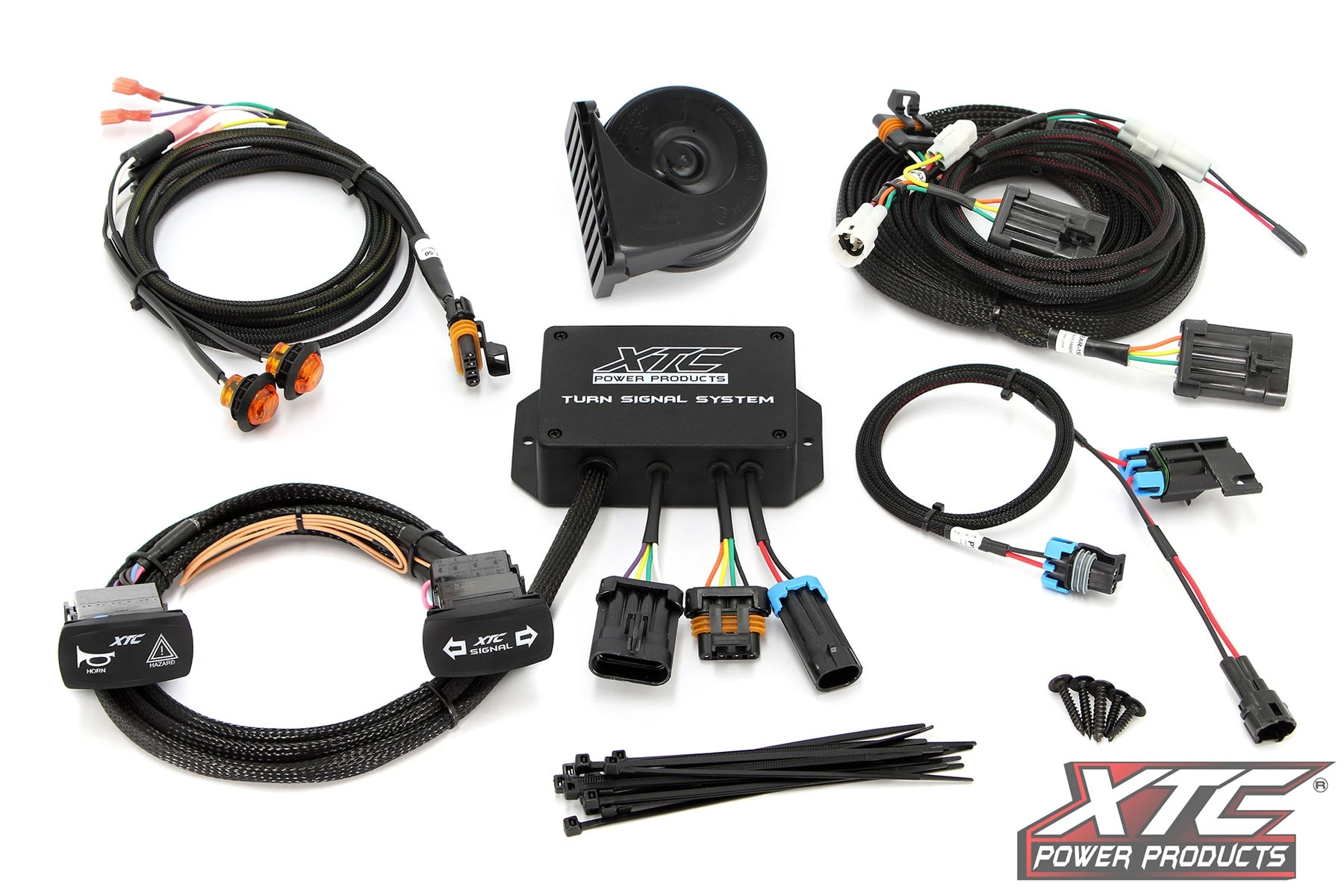 XTC Power Products XTC Yamaha Wolverine 2019-21 Plug And Play Turn Signal System With Horn
