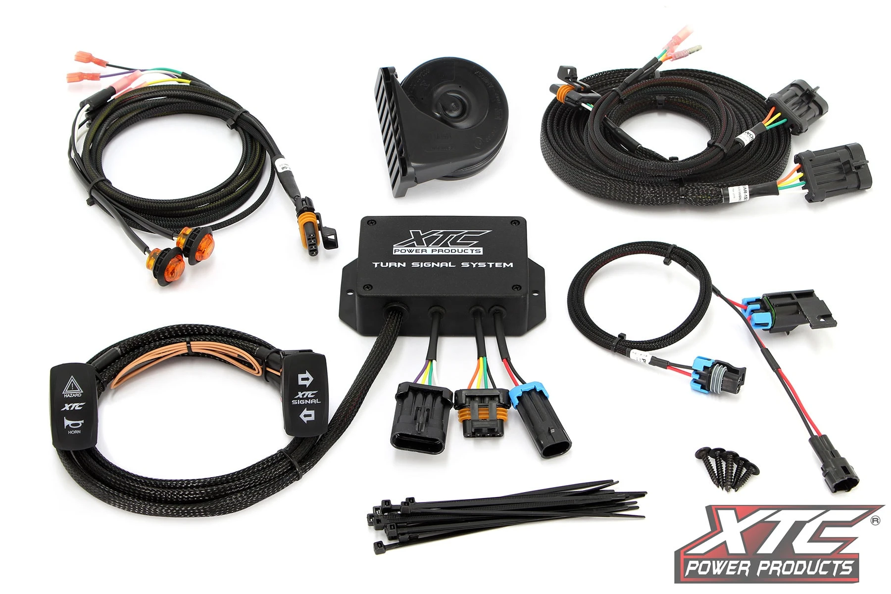 XTC Power Products XTC Yamaha Wolverine 2017 Plug And Play Turn Signal System With Horn