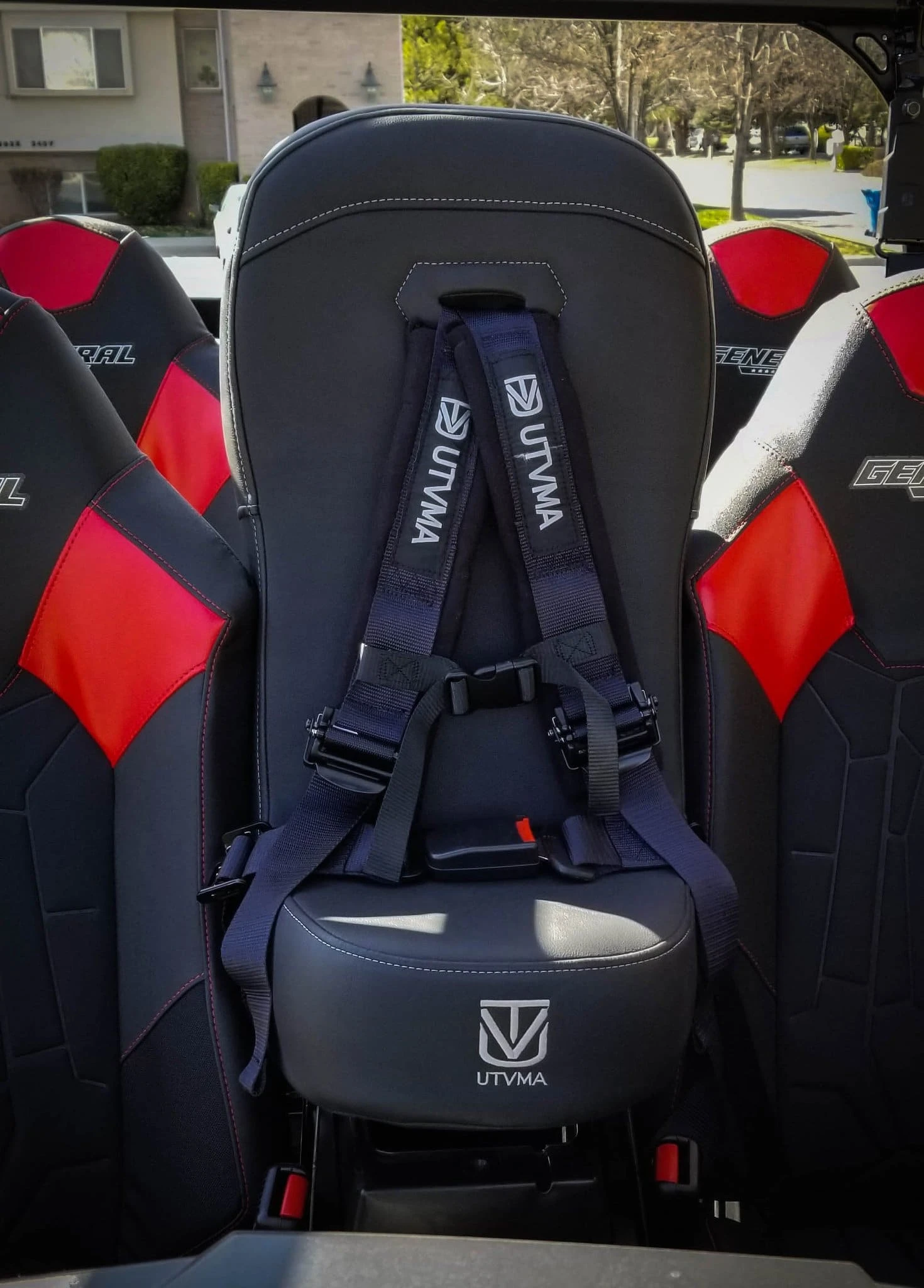 UTV Mountain Accessories UTVMA Polaris General Front/Rear Bump Seat - Image 4