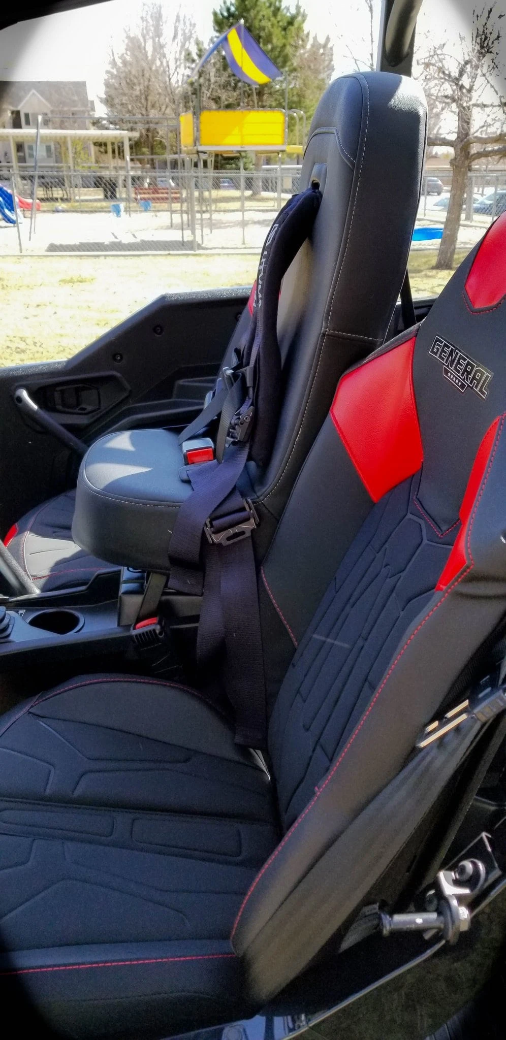 UTV Mountain Accessories UTVMA Polaris General Front/Rear Bump Seat - Image 6