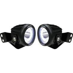 Vision X 08-19' Polaris RZR A-Pillar Mounts With 2 XIL-OPRH115 Lights