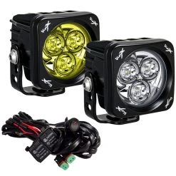 Vision X 3" Square CG2 Multi LED Light Cannon Kit