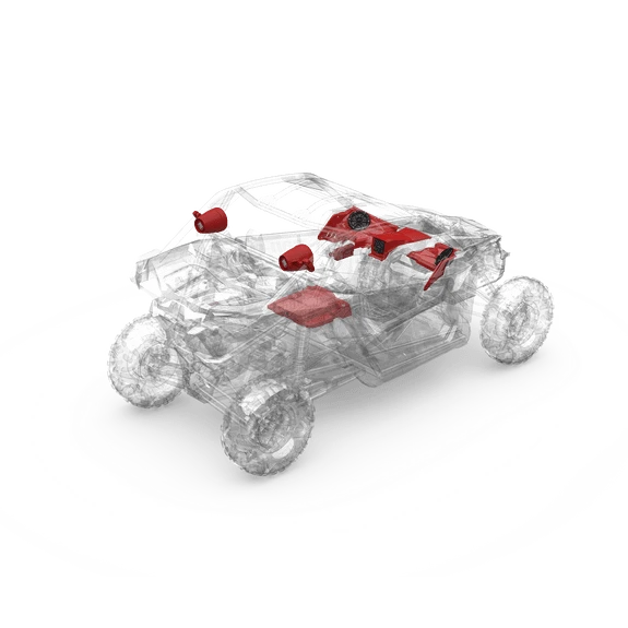 Rockford Fosgate® Rockford Fosgate Stage 4 Audio Kit Can-Am Maverick X3 - Image 3