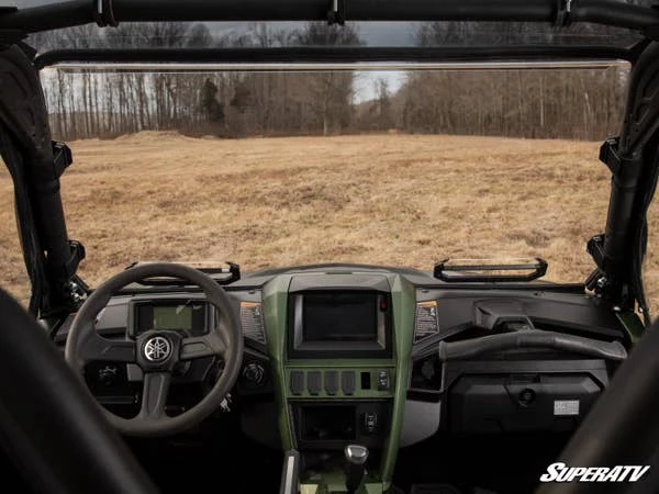 SuperATV Yamaha Wolverine Rmax Vented Full Windshield - Image 5