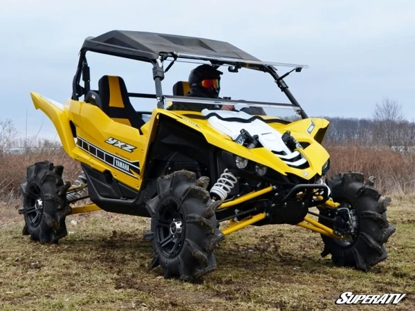 SuperATV Yamaha YXZ Flip Up Windshield - Image 6