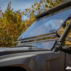 SuperATV Yamaha Wolverine Rmax Scratch Resistant Flip Windshield 12 SuperATV Yamaha Wolverine Rmax Scratch Resistant Flip Windshield -Zrp Store yamaha wolverine rmax 1000 flip windshield 6